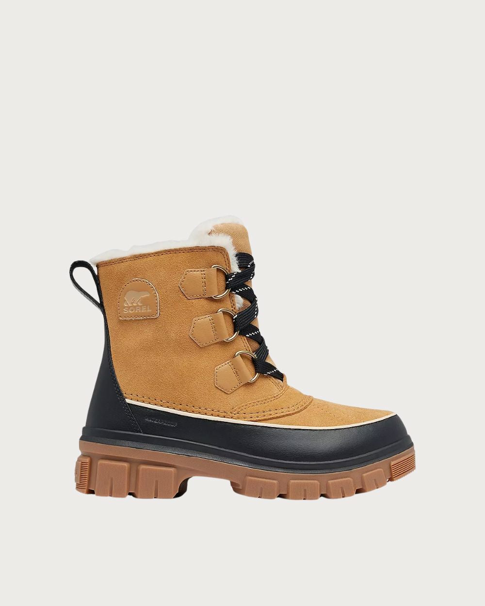 Womens Sorel Tivoli V Boot - Curry Black Footwear Sorel