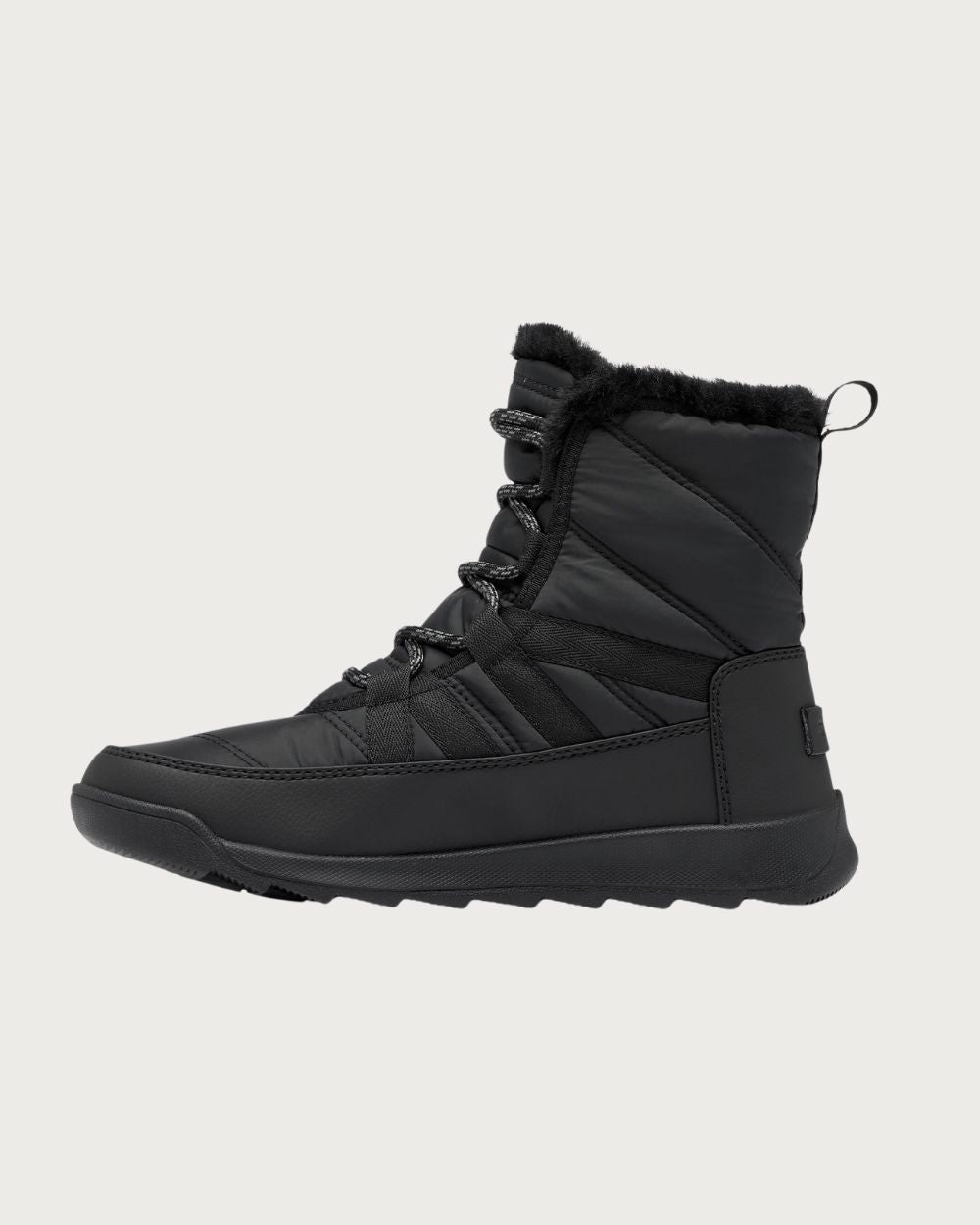 Womens Sorel Whitney II Plus Lace Boot - Black Footwear Sorel