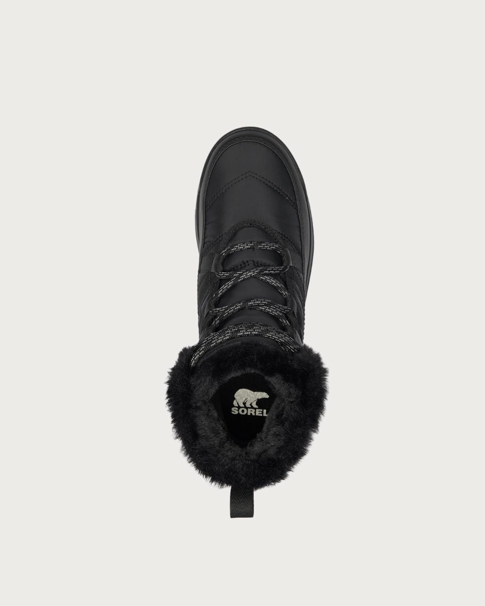 Womens Sorel Whitney II Plus Lace Boot - Black Footwear Sorel