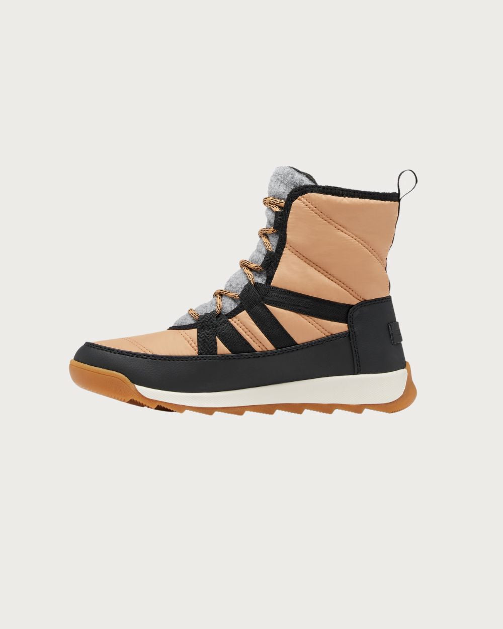 Womens Sorel Whitney II Plus Lace Boot - Tawny Buff/Black Footwear Sorel