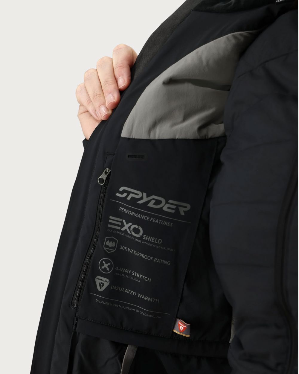 Womens Spyder Granada Jacket - Black Jackets Spyder