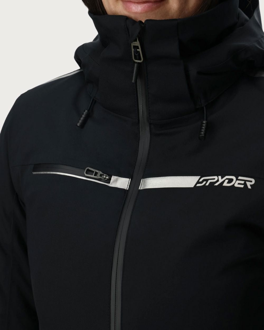 Womens Spyder Titania Jacket - Black Jackets Spyder