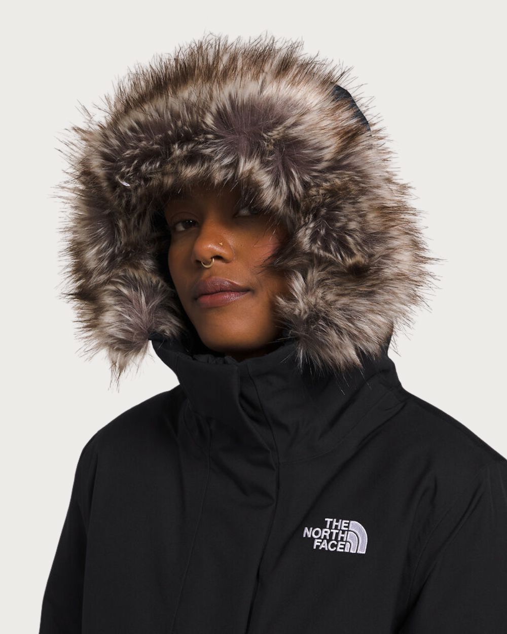 Womens The North Face Arctic Parka Jacket - TNF Black Après | Travel The North Face
