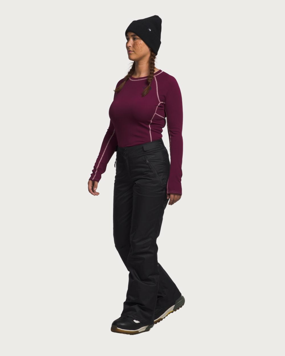 Womens The North Face Sally Insulated Pant - TNF Black General The North Face S INTL / S AU