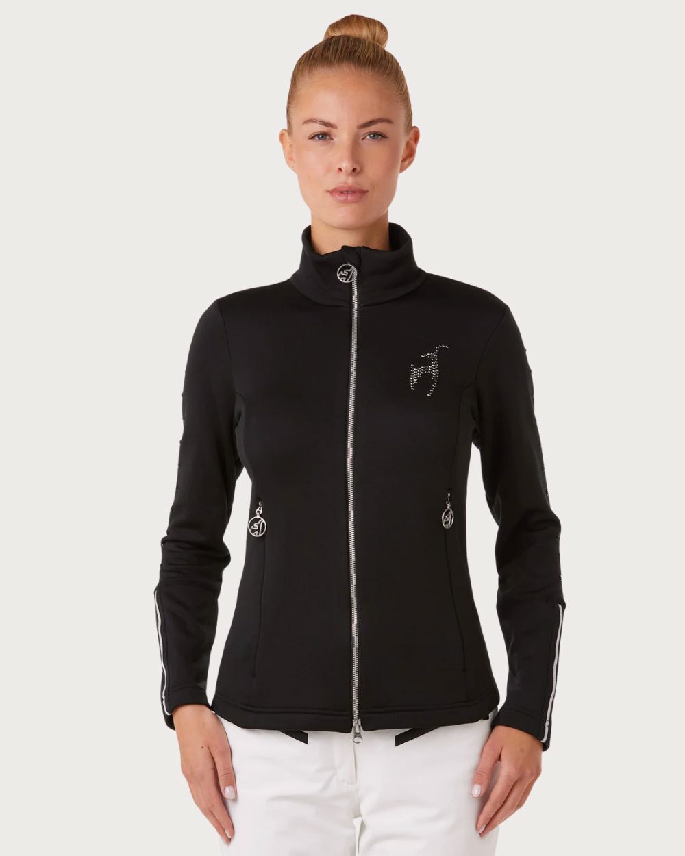 Womens Toni Sailer Kathi Special Mid Layer - Black Mid Layers Toni Sailer