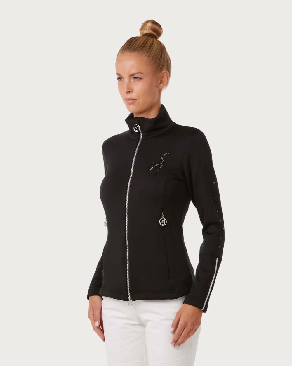 Womens Toni Sailer Kathi Special Mid Layer - Black Mid Layers Toni Sailer