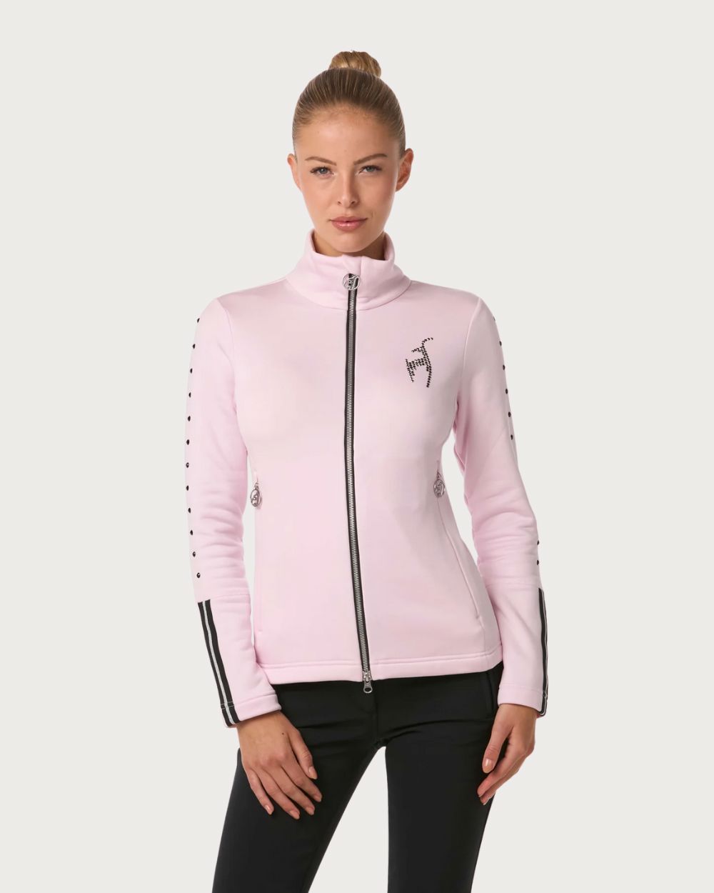 Womens Toni Sailer Kathi Special Mid Layer - Rose Powder Mid Layers Toni Sailer