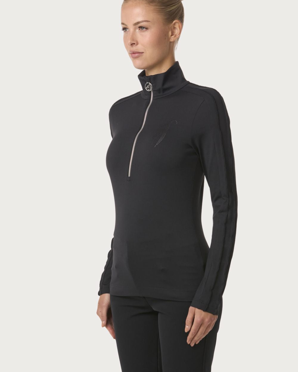Womens Toni Sailer Vreni First Layer - Black Thermals Toni Sailer 36 INTL / 8 AU