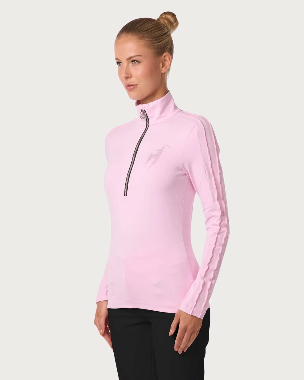 Womens Toni Sailer Vreni First Layer - Rose Powder Thermals Toni Sailer