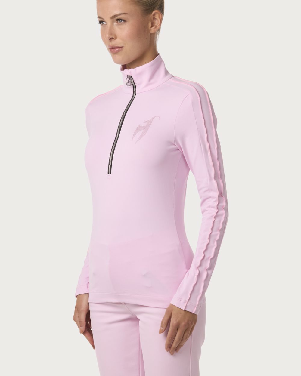 Womens Toni Sailer Vreni First Layer - Rose Powder Thermals Toni Sailer
