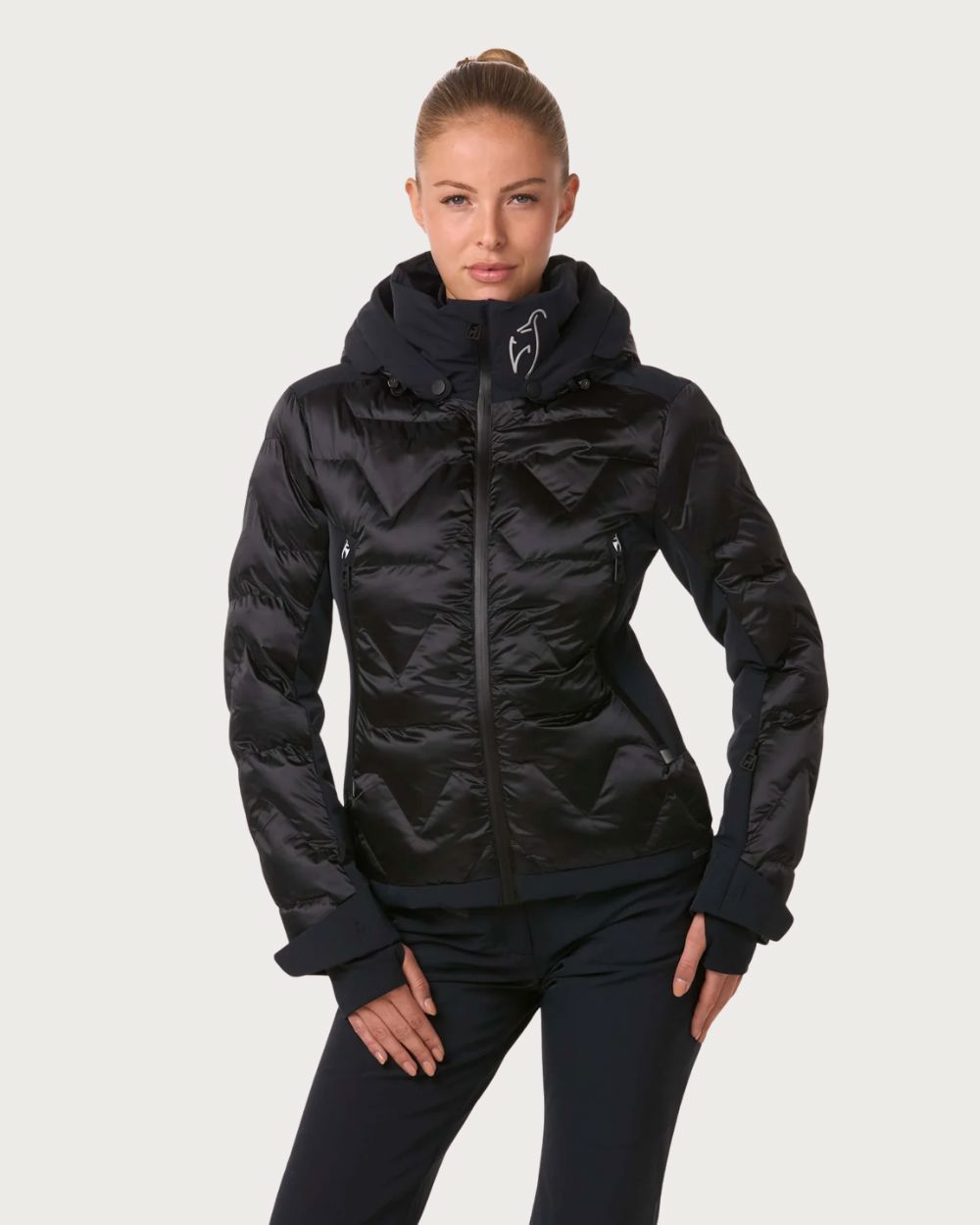 Womens Toni Sailer Zoe Splendid Jacket - Black Jackets Toni Sailer