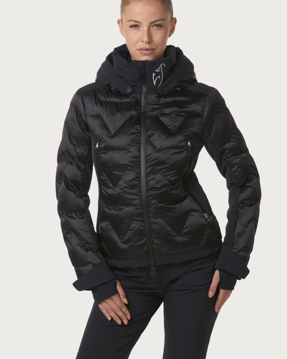 Womens Toni Sailer Zoe Splendid Jacket - Black Jackets Toni Sailer