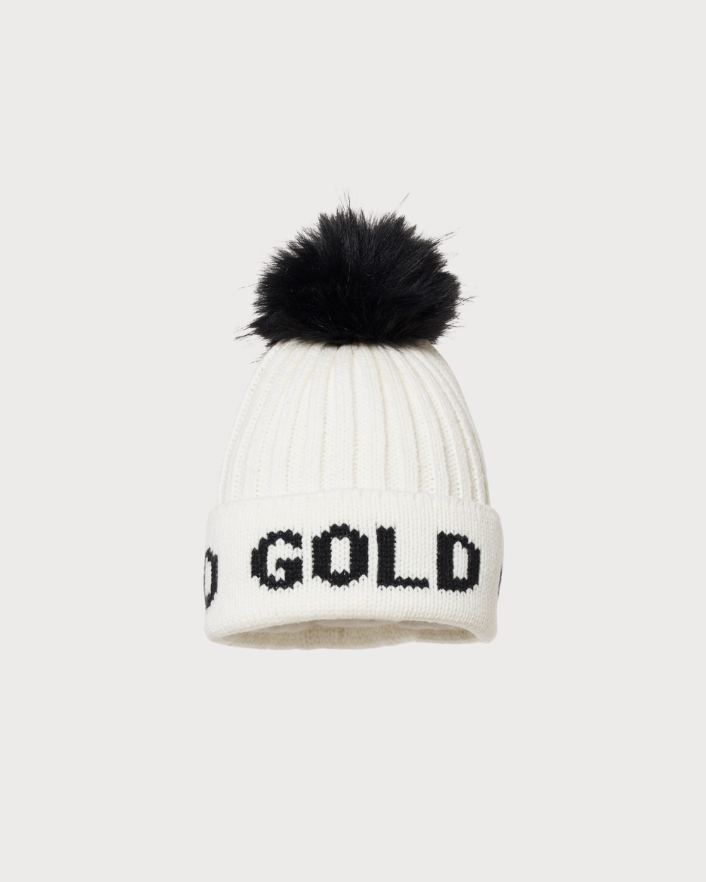 Goldbergh Hodd Beanie - White/Black