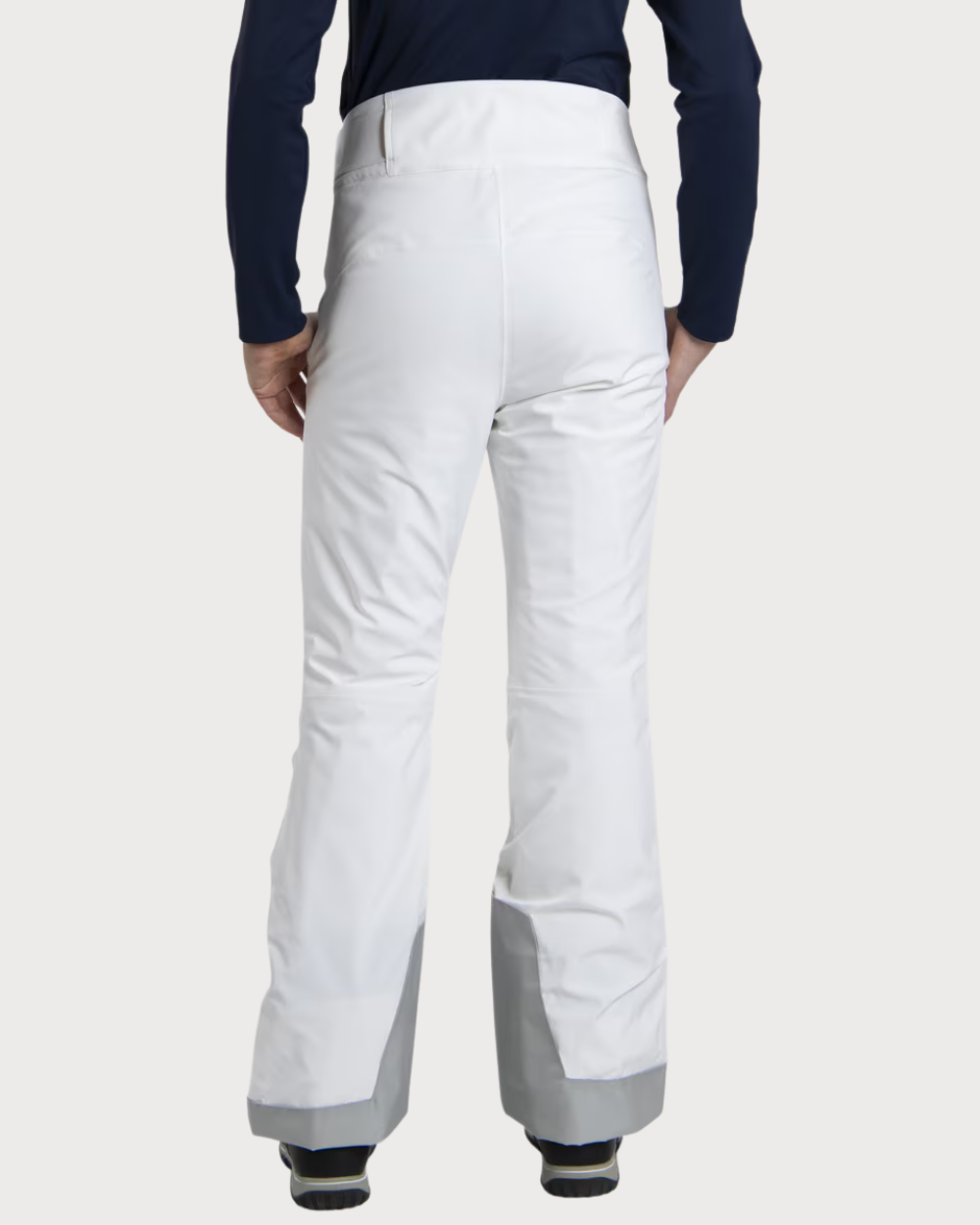 Girls Kjus Whiteout Pant - White/Alloy