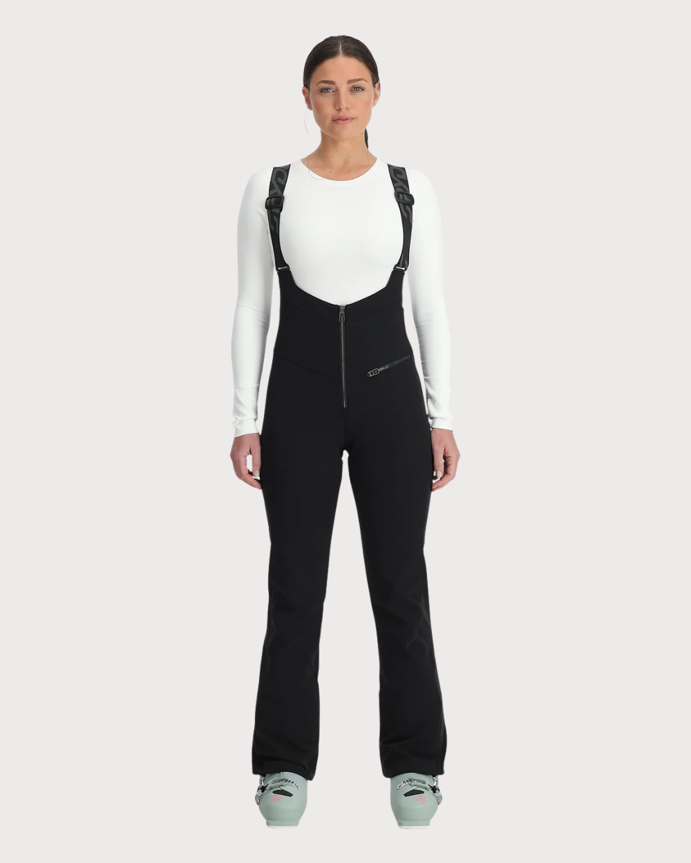 Womens Spyder Strutt Bib Pant - Black