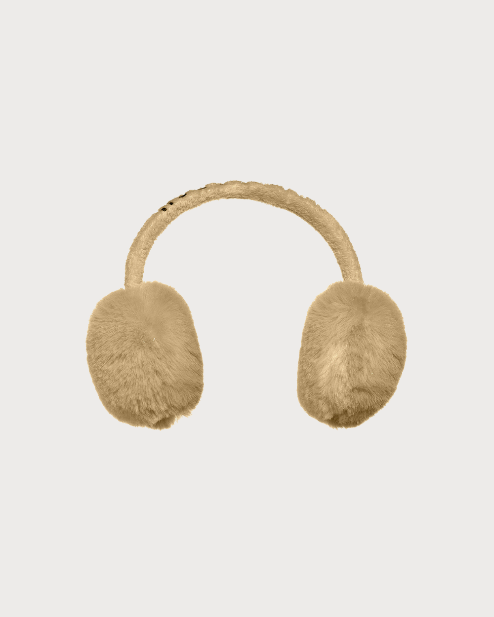 Goldbergh Fluffy Ear Warmers - Caramello