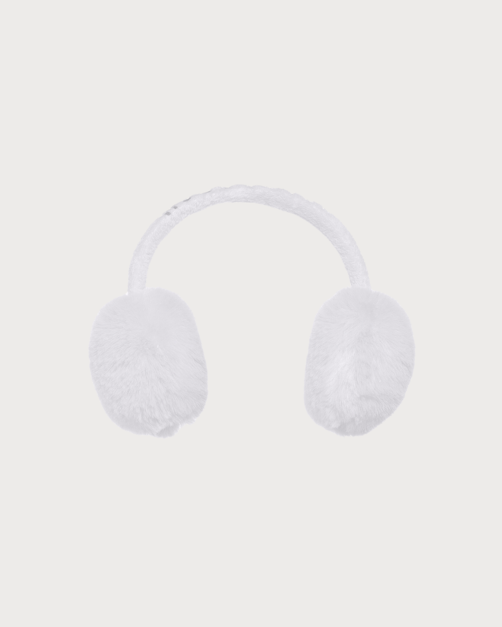 Goldbergh Fluffy Ear Warmers - White