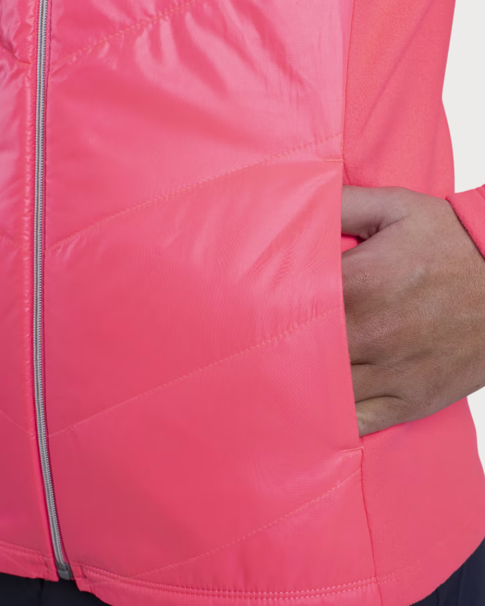 Girls Kjus Icicles Midlayer Jacket - Cyber Pink