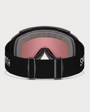 Smith Squad XL (Large Fit) Goggles - Black ChromaPop Everyday Blue Mirror