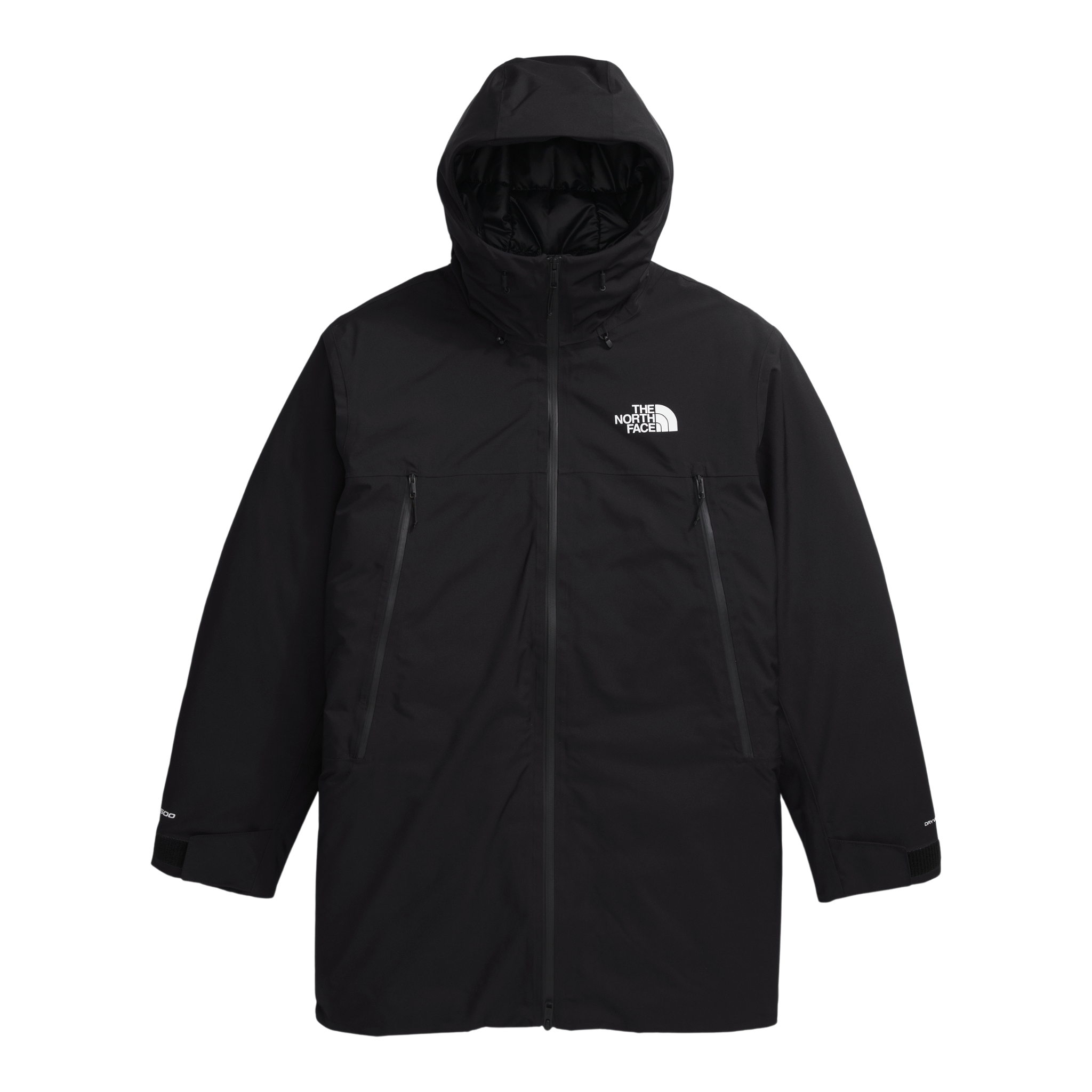 Mens The North Face MTN Range Down Parka Jacket - TNF Black