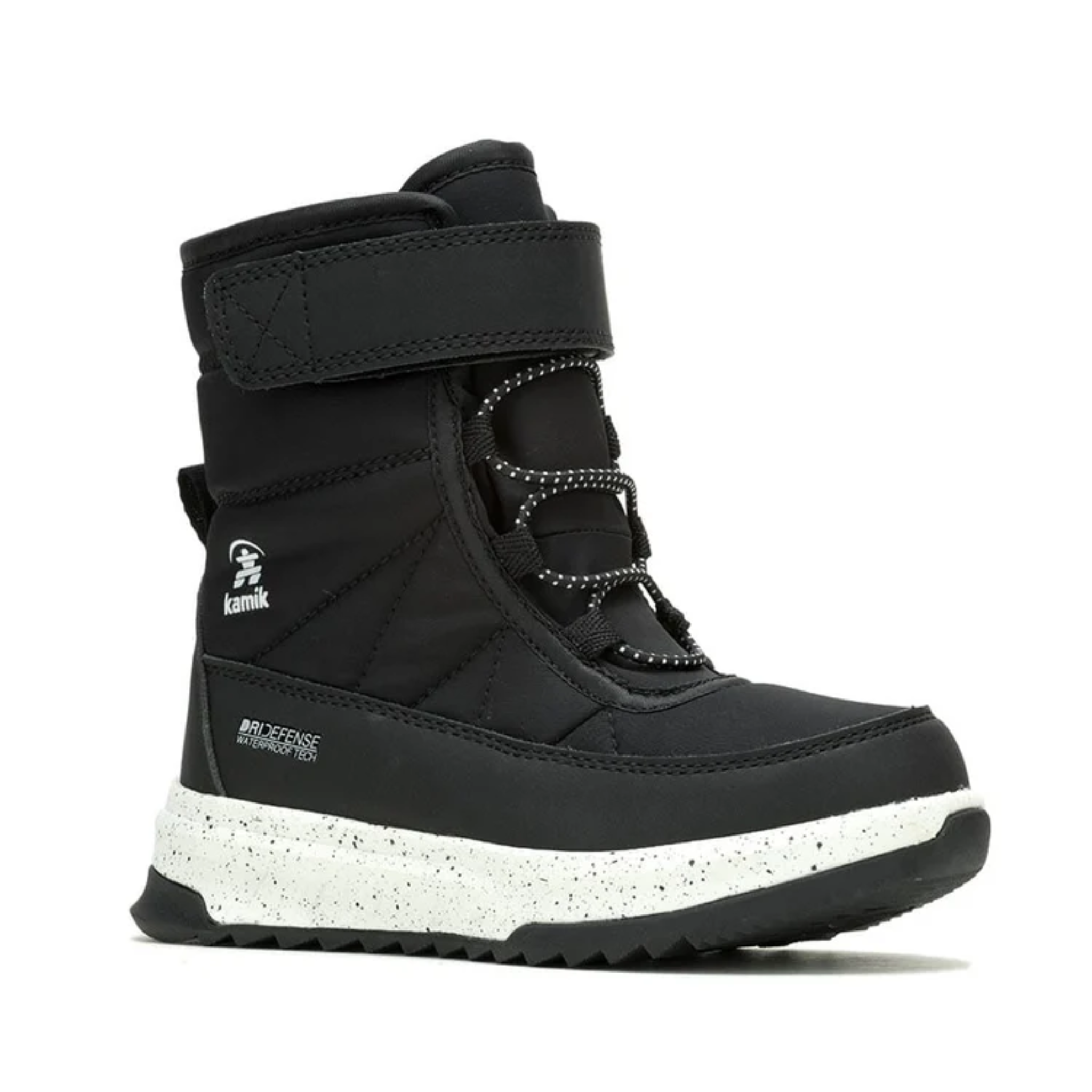 Kids Kamik Stormy Waterproof Boot - Black