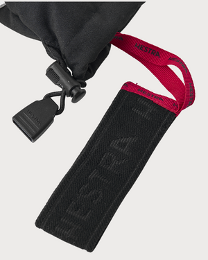 Hestra Army Leather Gore-Tex 3 Finger Mitten - Black/Natural Grey