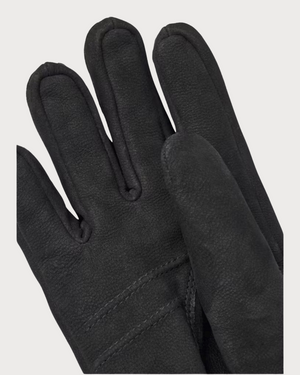 Mens Hestra Bergvik Nubuck Primaloft Glove - Black