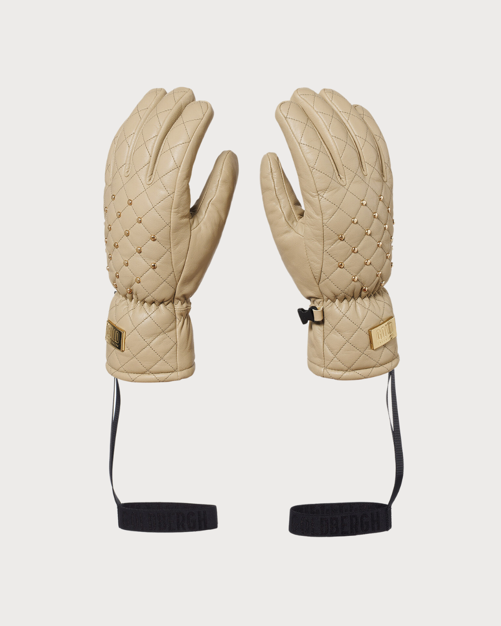 Goldbergh GOLD Glisten Gloves - Caramello