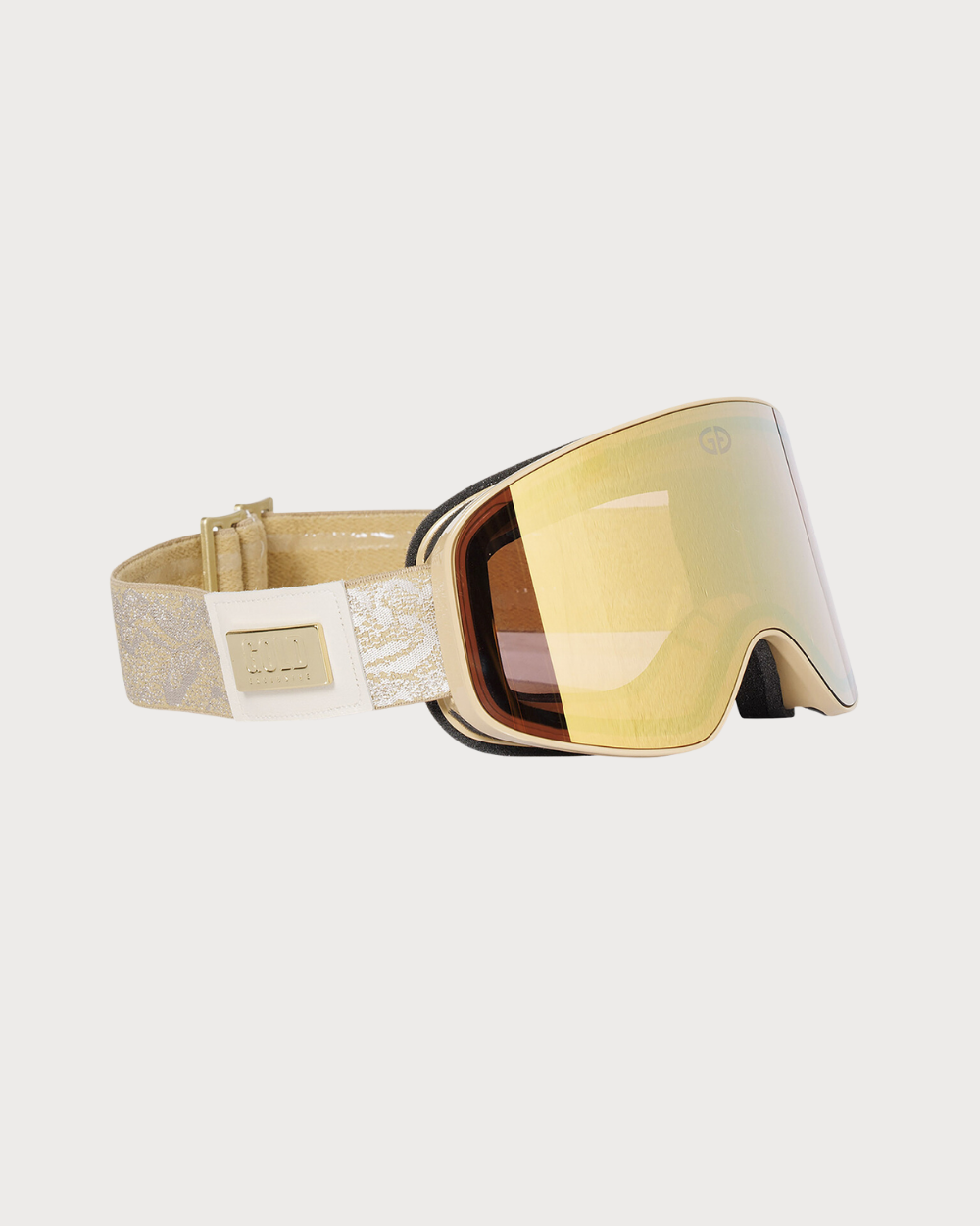 Womens Goldbergh GOLD Veil Goggle - Lace Caramello
