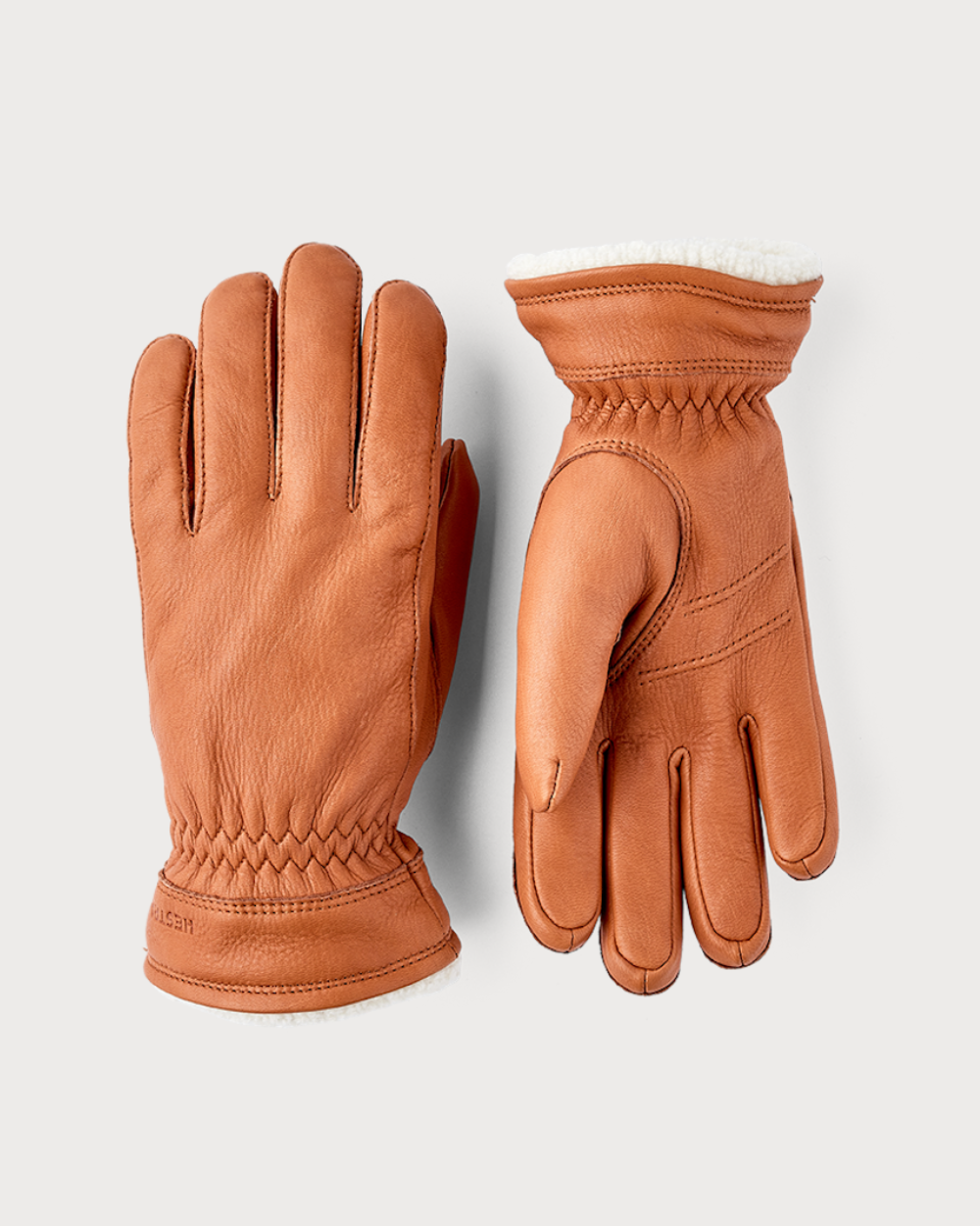 Womens Hestra Deerskin Buvika Primaloft Après Glove - Cork