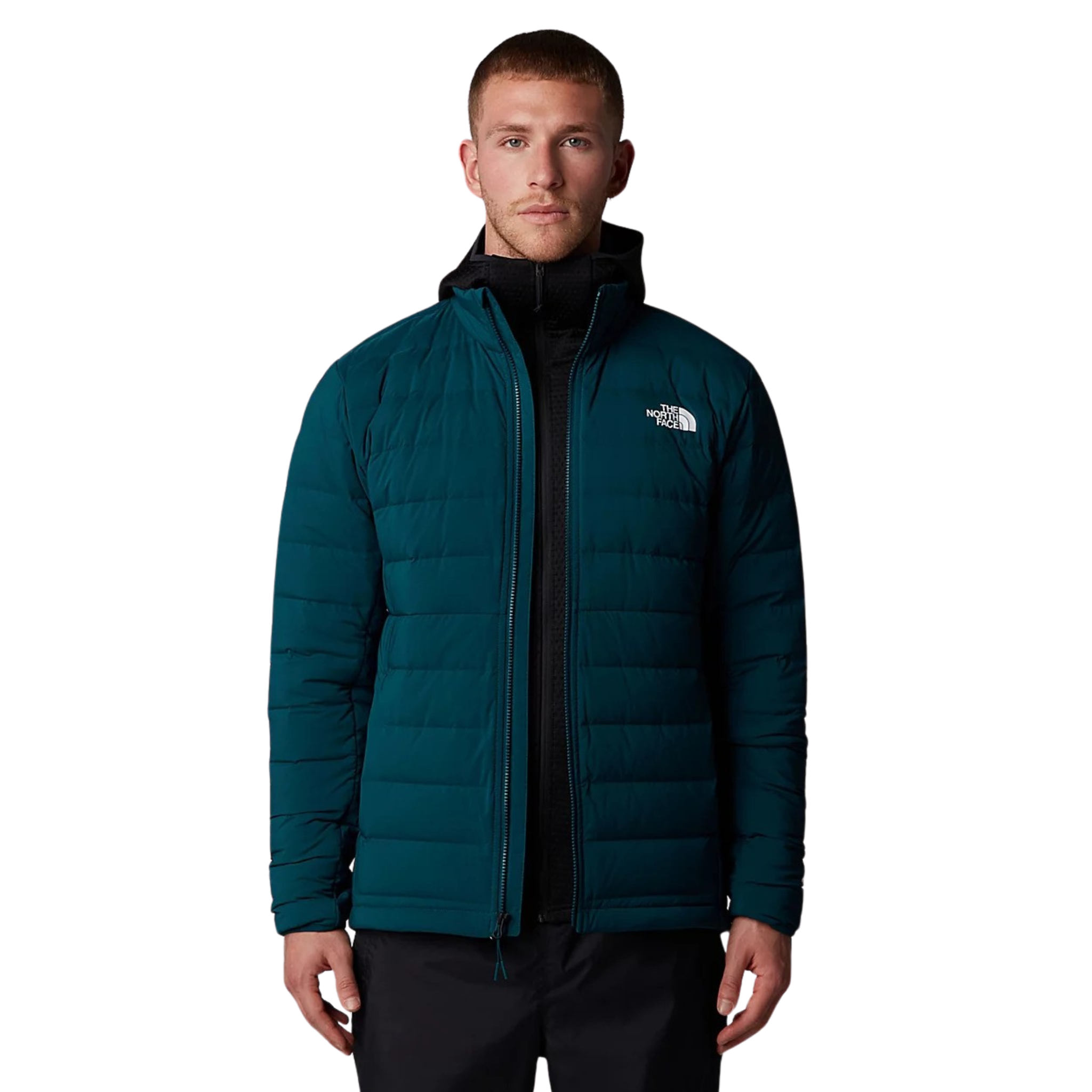 Mens The North Face Belleview Stretch Down Jacket - Midnight Petrol