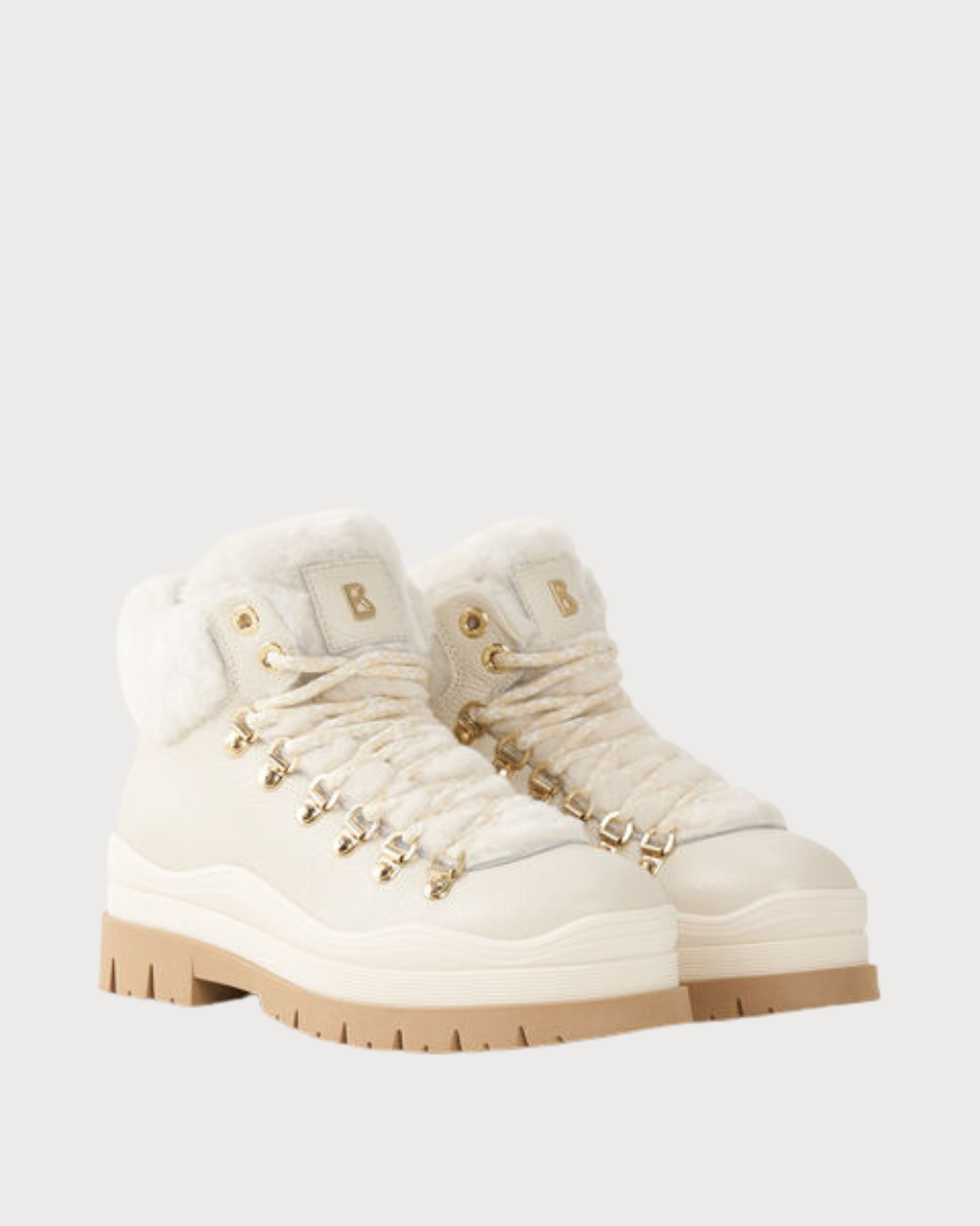 Womens Bogner Arosa Low Boots - Off White