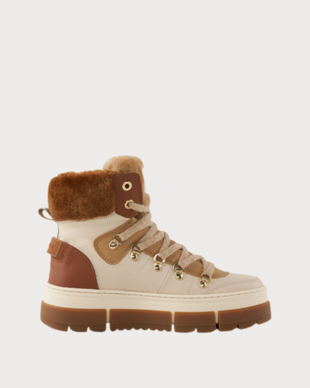 Womens Bogner Vaduz boots - Beige Cognac