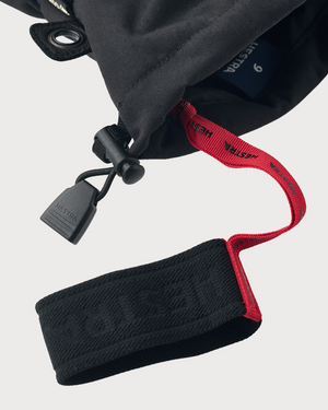 Mens Hestra Army Leather Gore-Tex Glove - Black / Black