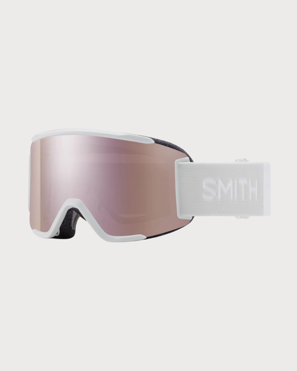 Smith Squad S Goggle (Small Fit) - White Vapour Rose Gold Mirror