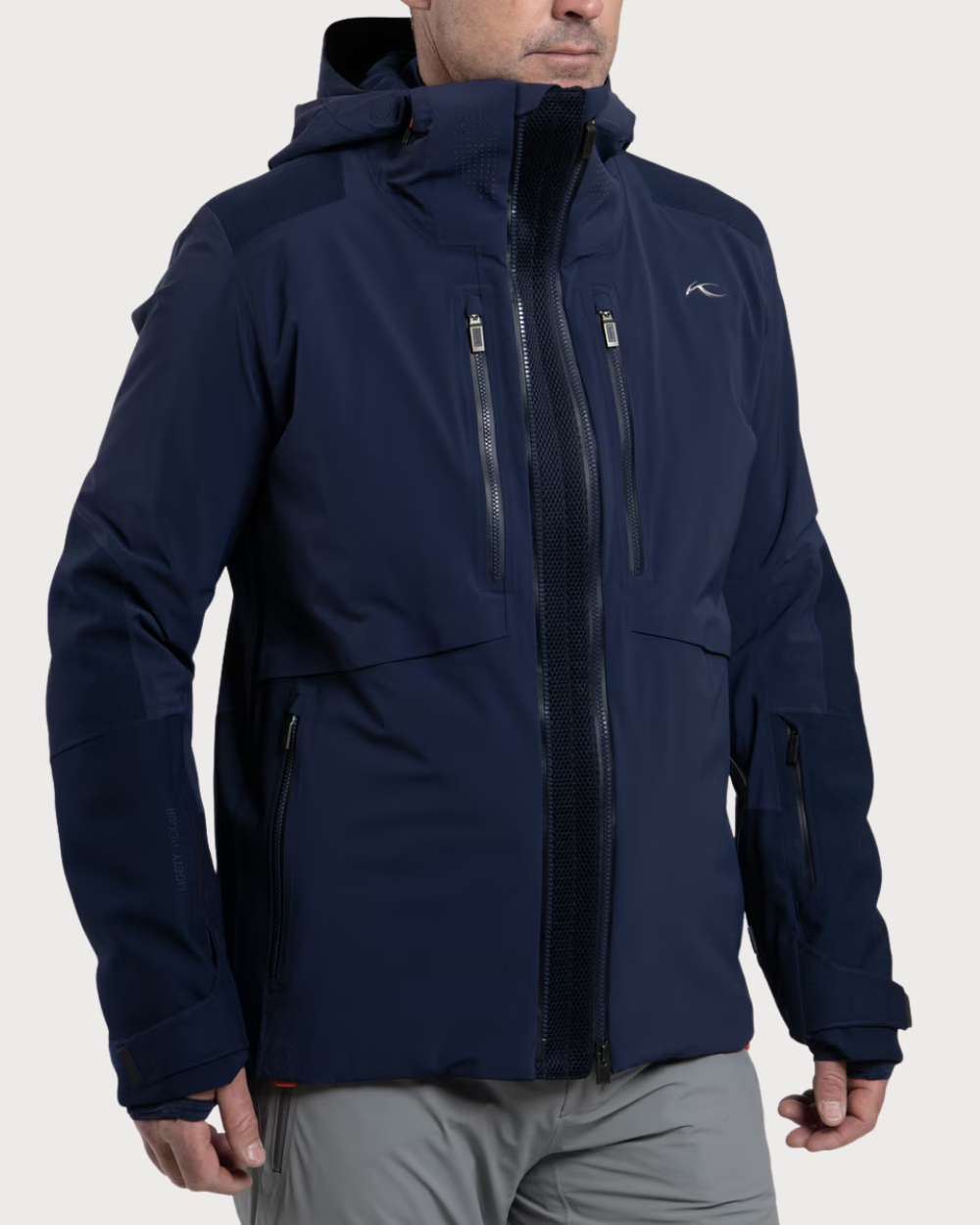 Mens Kjus Ligety HexAir Jacket - Navy