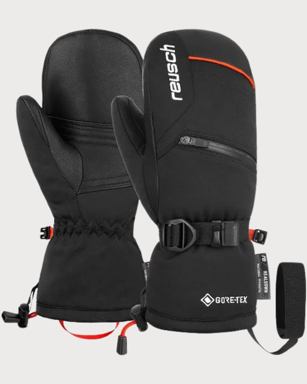 Kids Reusch Colin GORE-TEX Mitten - Black