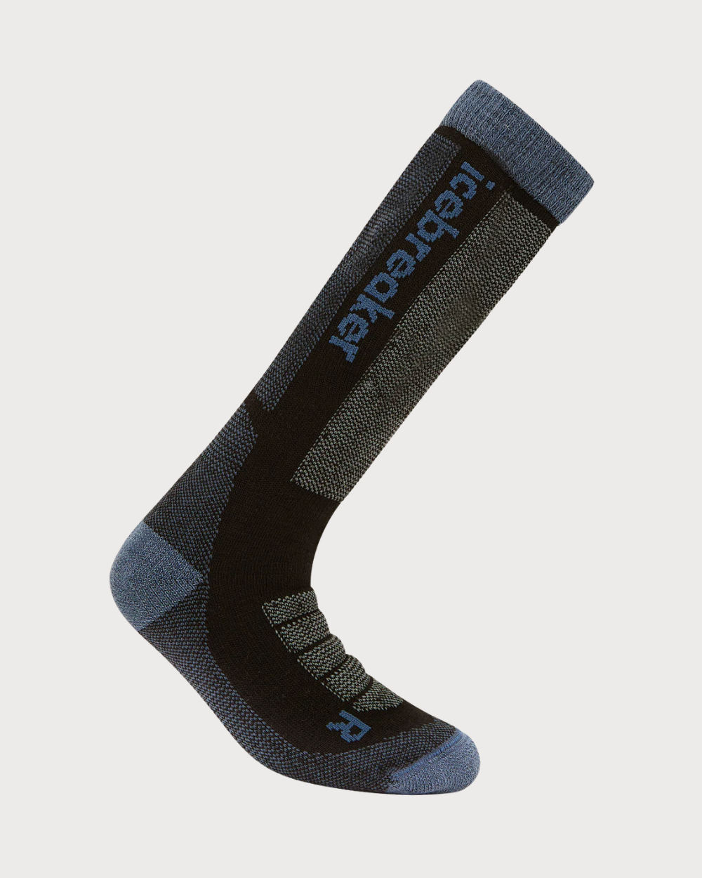 Kids Merino Blend Ski+ Medium OTC Sock - Black