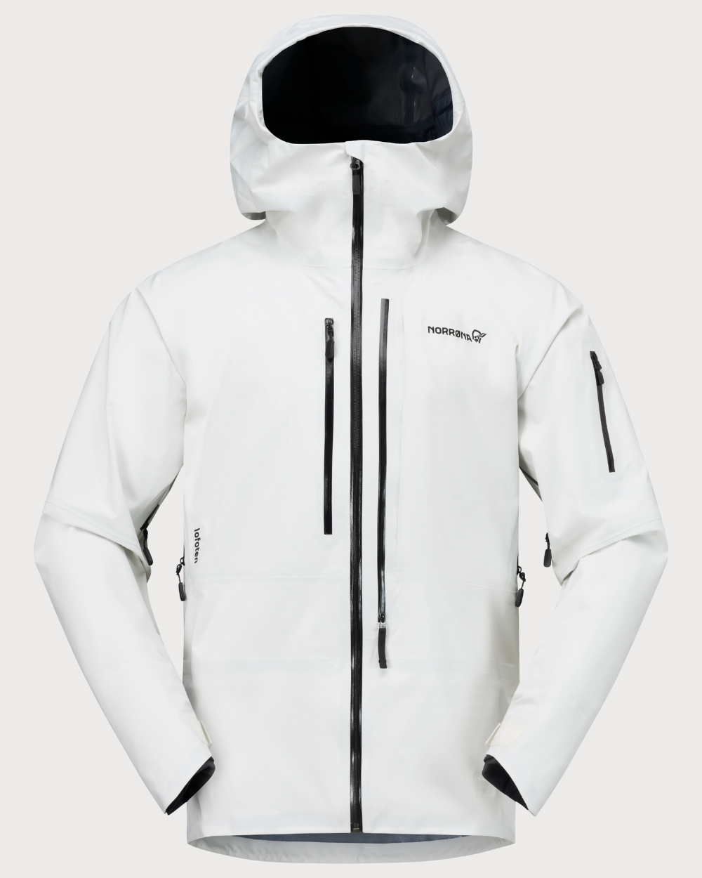 Mens Norrøna Lofoten Gore-Tex Pro Jacket - Whisper White