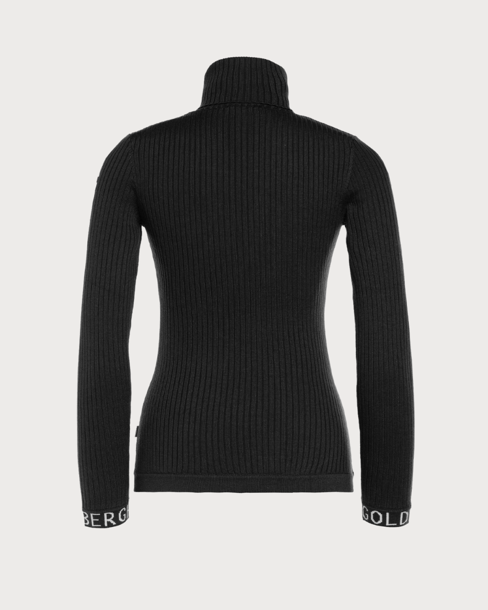 Womens Goldbergh Mira Long Sleeve Knit Sweater - Black