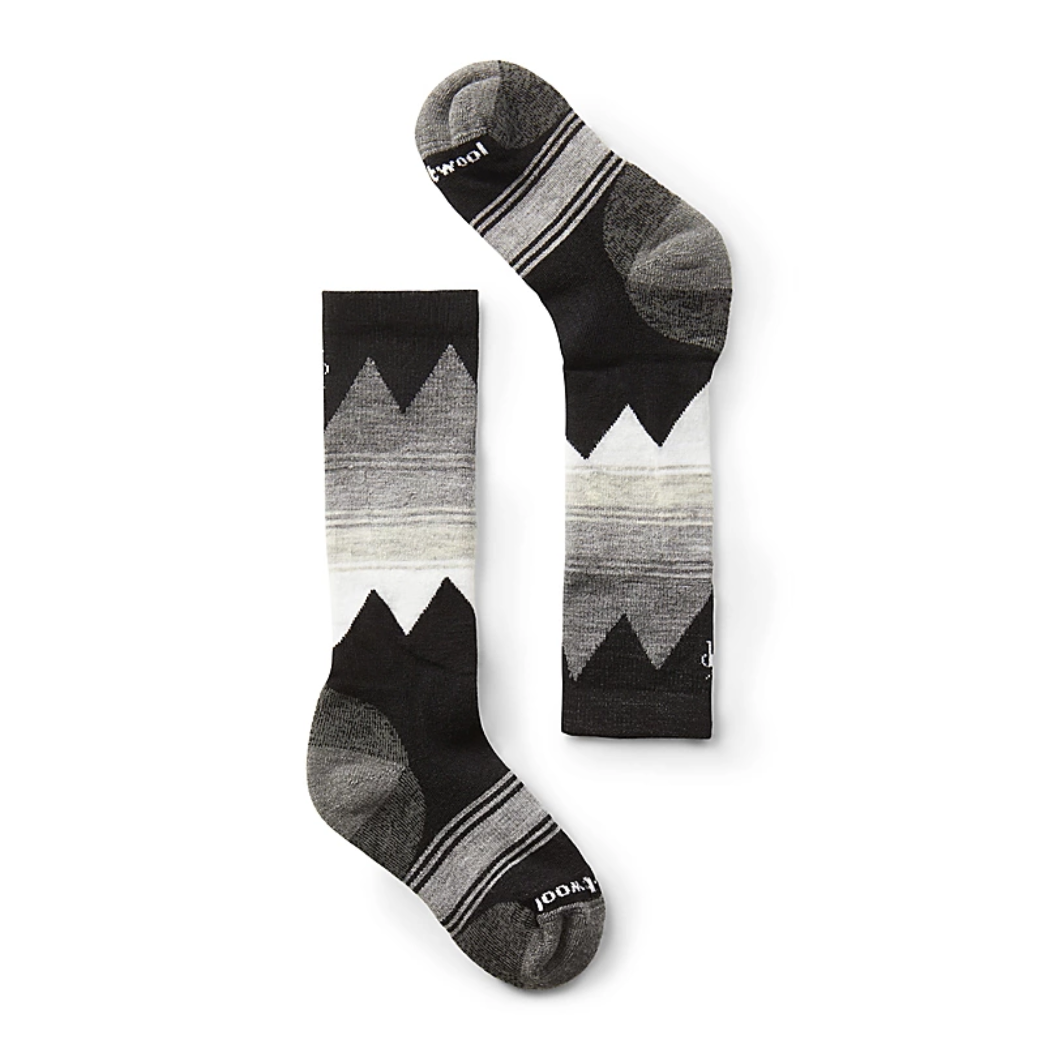 Kids Smartwool Ski Light Cushion Socks - Black