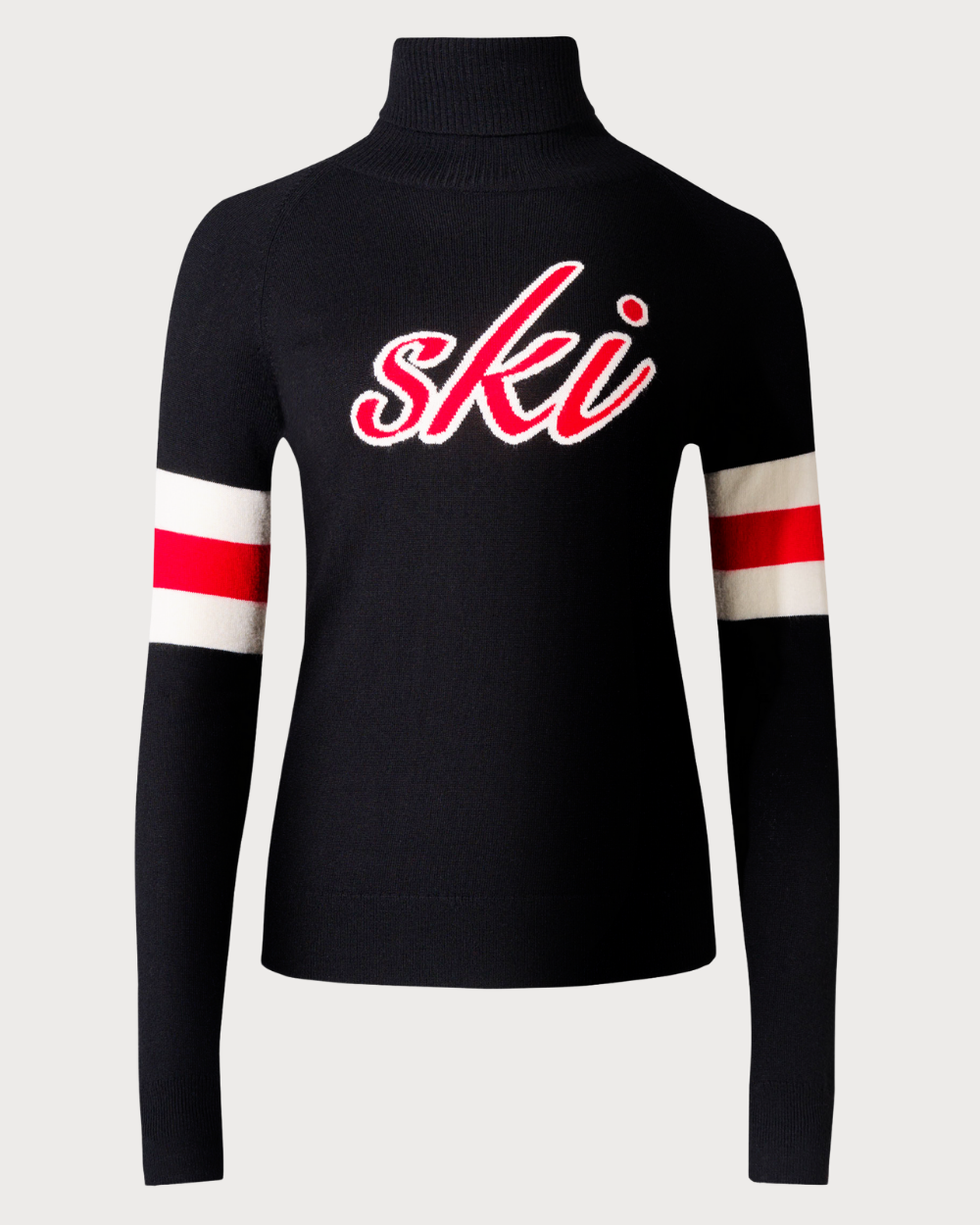 Womens Perfect Moment Neve Wool Sweater - Black