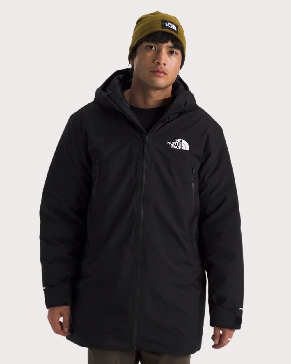 Mens The North Face MTN Range Down Parka Jacket - TNF Black