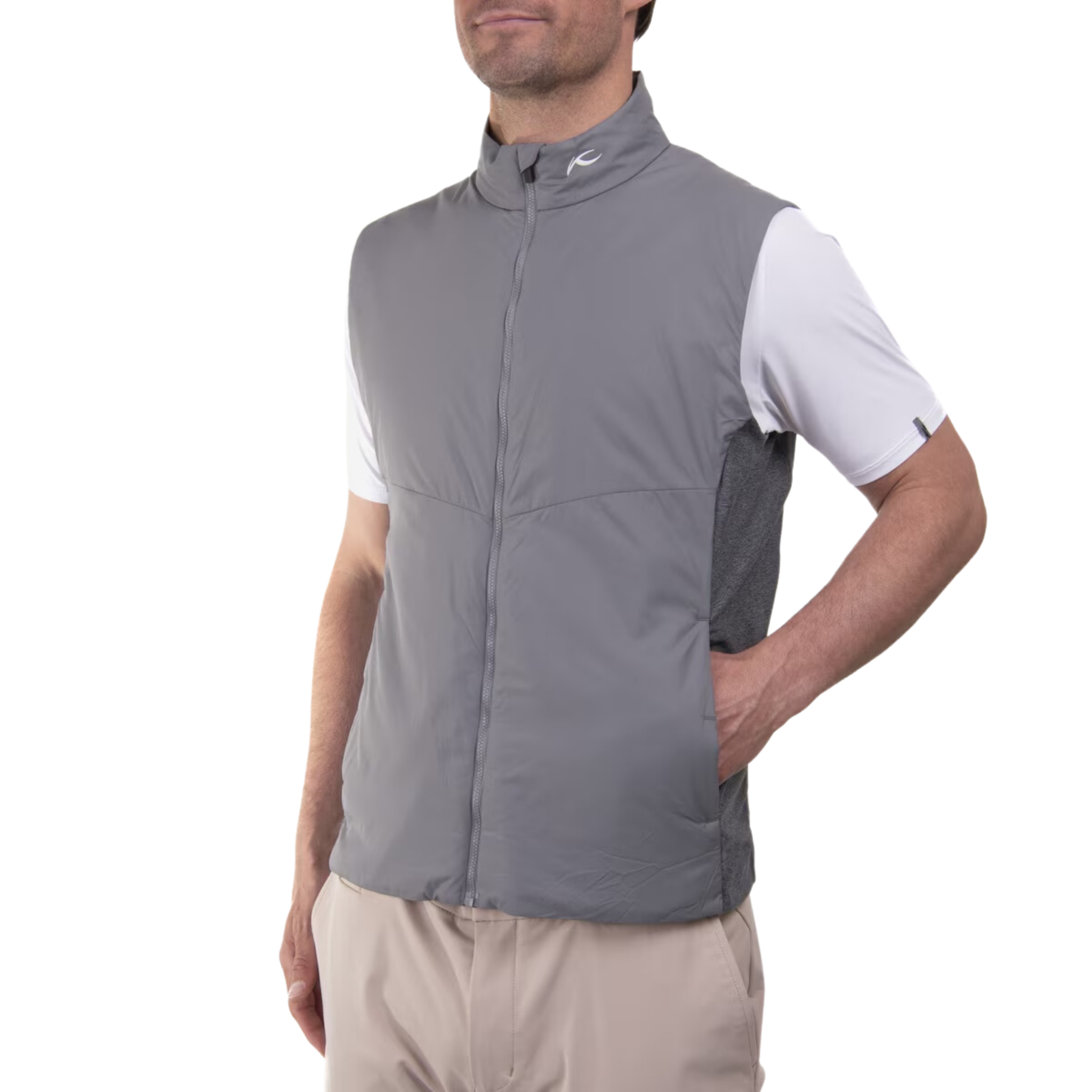 Mens Kjus Radiation Vest - Steel Grey