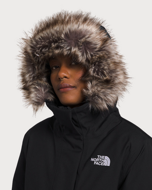 Womens The North Face Arctic Parka Jacket - TNF Black