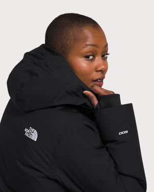 Womens The North Face Arctic Parka Jacket - TNF Black