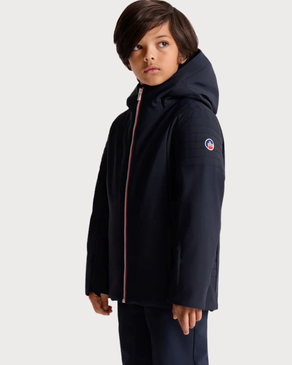 Kids Fusalp Power Jnr Jacket - Marin/Red