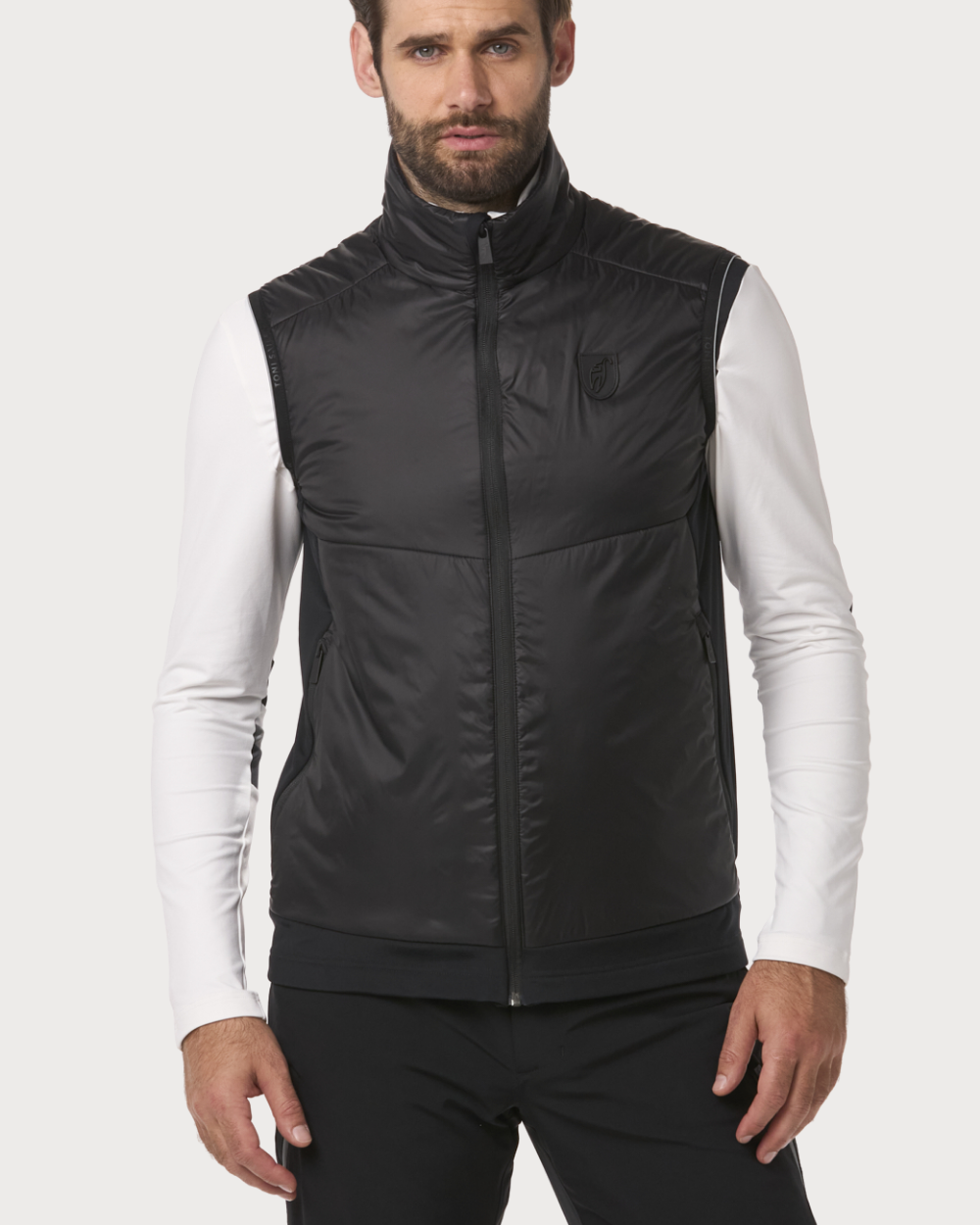 Mens Toni Sailer Dean Vest - Black