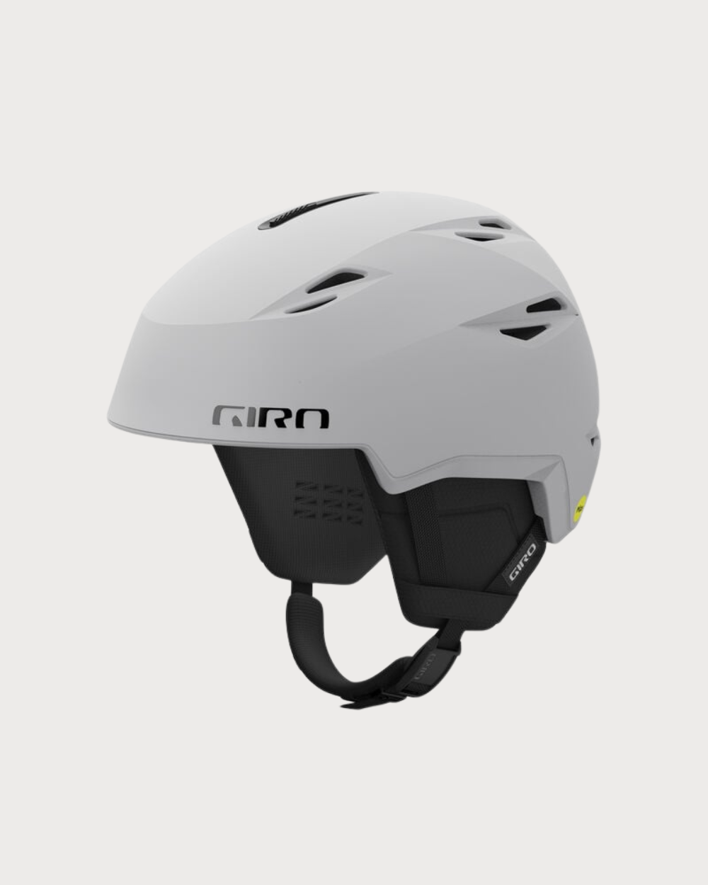 Mens Giro Grid Spherical MIPS Helmet - Matte Light Grey