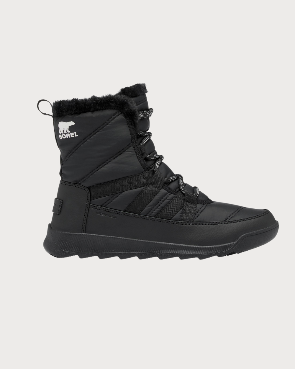 Womens Sorel Whitney II Plus Lace Boot - Black
